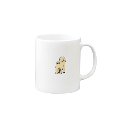 犬の肛門 Mug