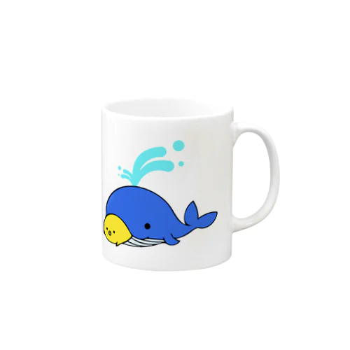 ひよさんとクジラ Mug