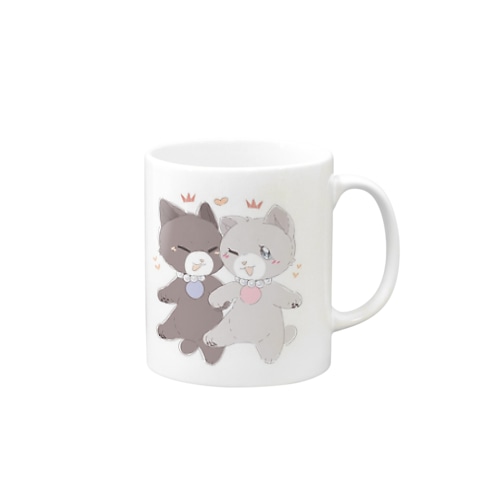猫の王子と王女の王室喫茶マグ Mug