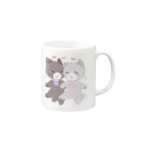 猫の王子と王女の王室喫茶マグ Mug