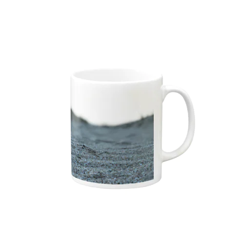 朝方の浜辺 Mug