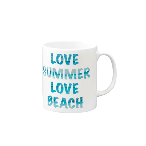 LOVE SUMMER & BEACH Mug