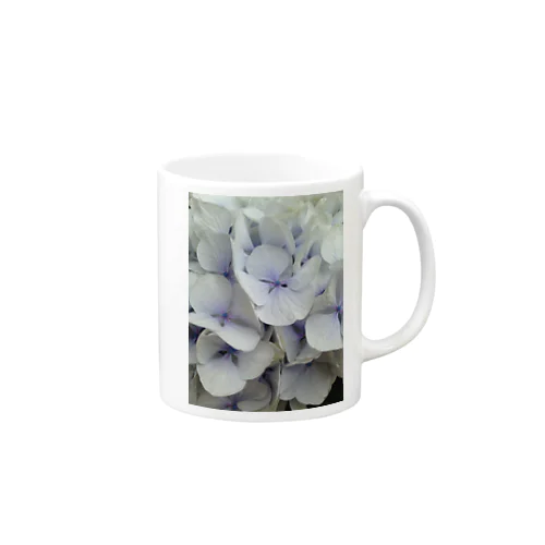 紫陽花 水色 Mug