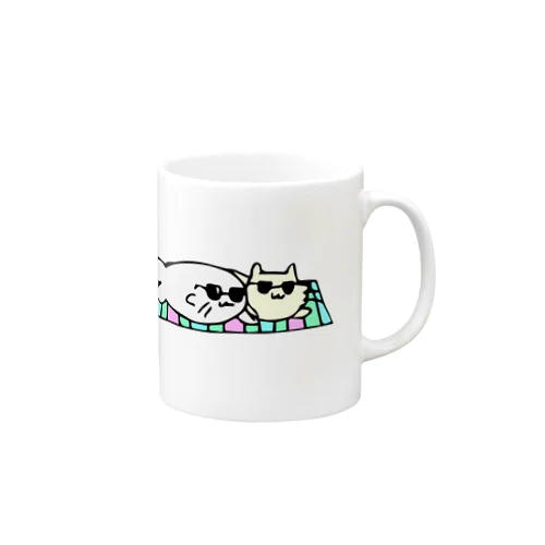 あざらしとねこ Mug