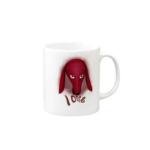 ルーズ････ Mug