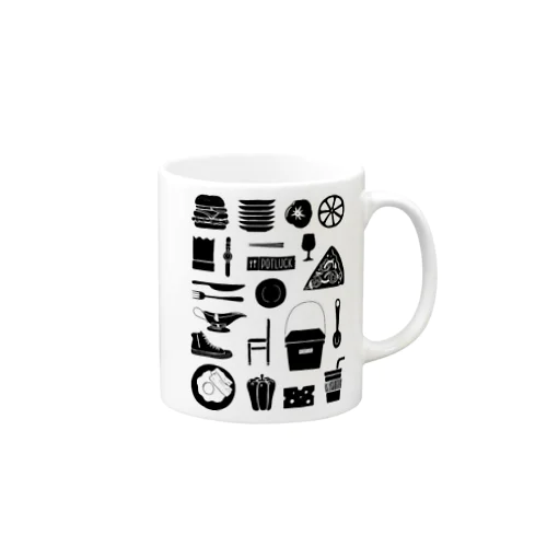 POTLUCK Graffiti Mug