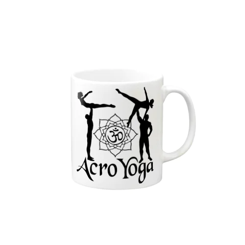 AcroYoga BirdOmStar Mug