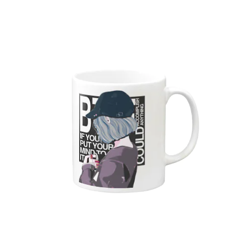 キャップgirl Mug