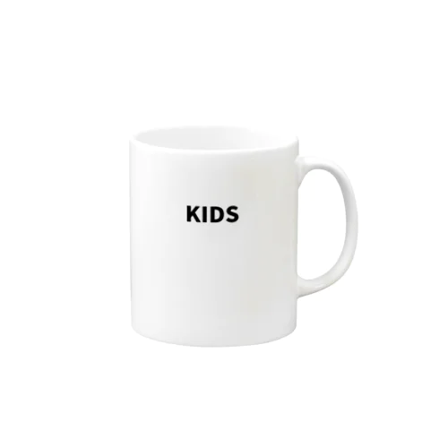 KIDS(黒文字) マグカップ