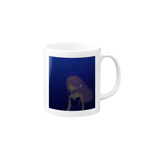 海底の人魚（テスト） Mug