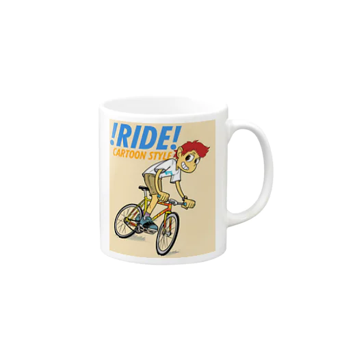 !RIDE! (CARTOON STYLE) マグカップ