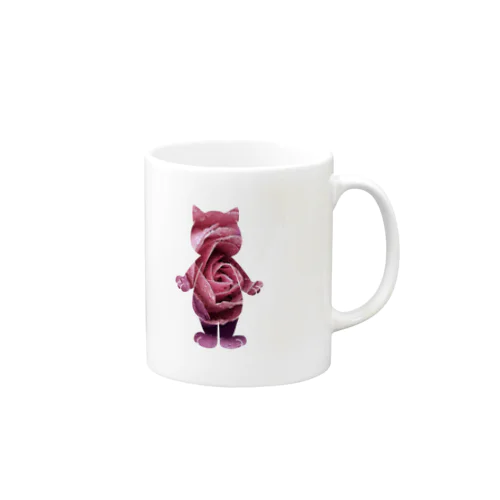 薔薇猫 Mug