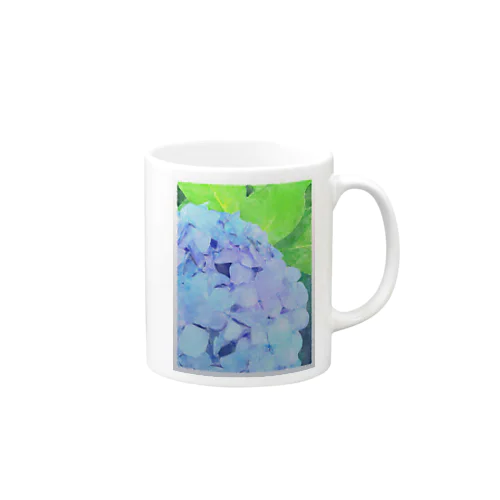 紫陽花の季節 Mug