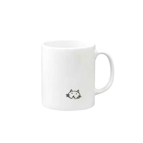 虚無顔のねこ Mug