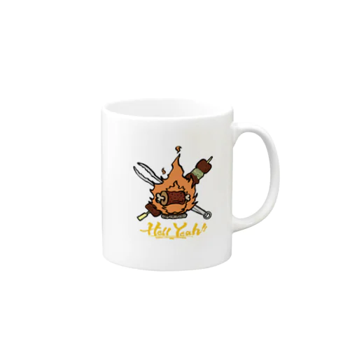 BBQ LOVERS "Hell Yeah!!" Mug