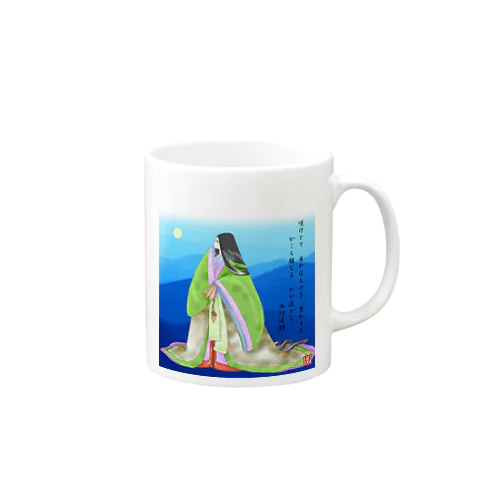 百人一首シリーズ１ Mug