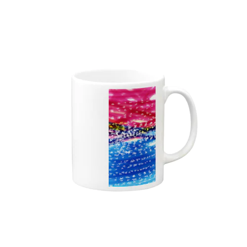 旅する群れ Mug