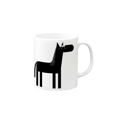 ANIMALシリーズ　うま Mug