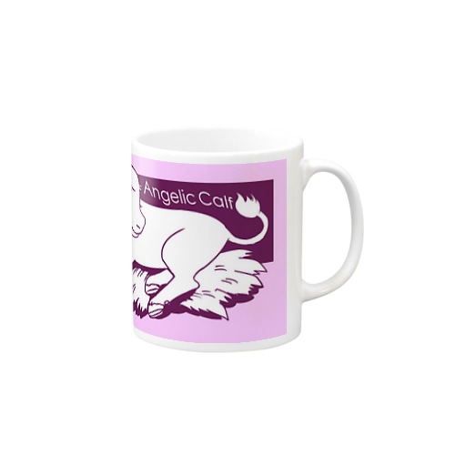 Angelic Calf　ピンク Mug