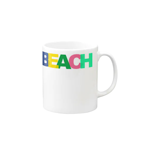 BEACH L マグカップ