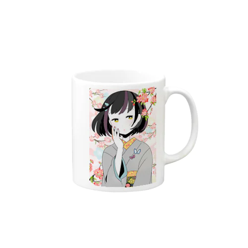 物思いの中に Mug