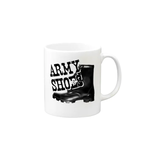 軍靴 Mug