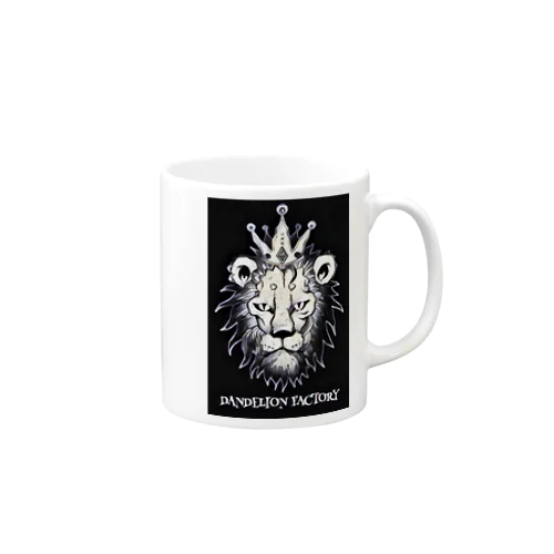 ライオンキング ブラックデジタル Mug