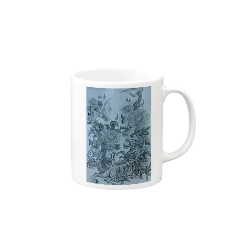 竜虎 Mug