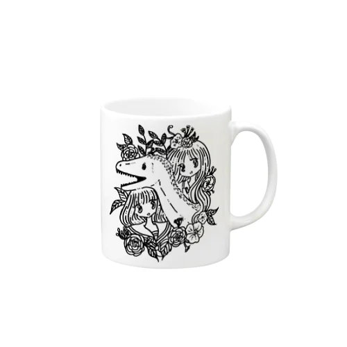 ユタラプトルガール Mug