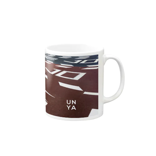 UNYA_はつだいけんとうかい Mug