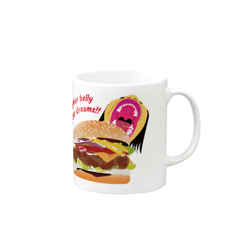 ハンバーガー Mug