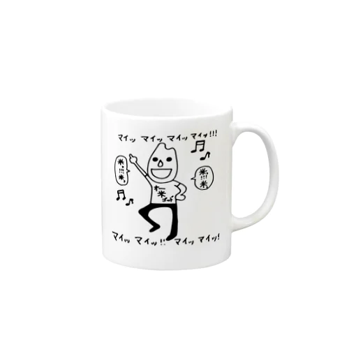 オー米ゴッド Mug