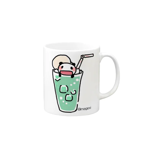 ゆるぱんちゃんのクリームソーダ Mug