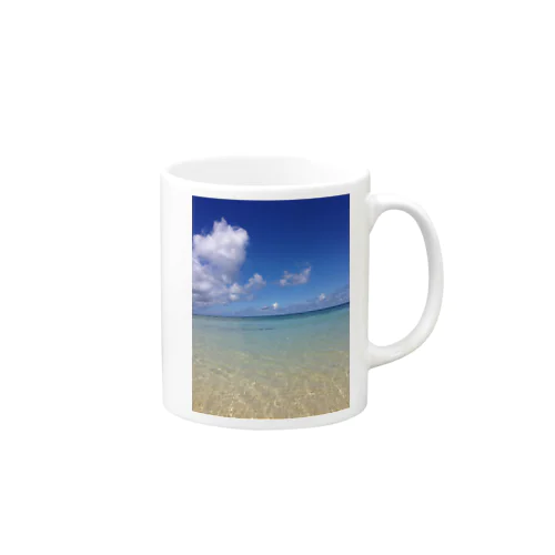 沖縄の青空 宮古島 Mug