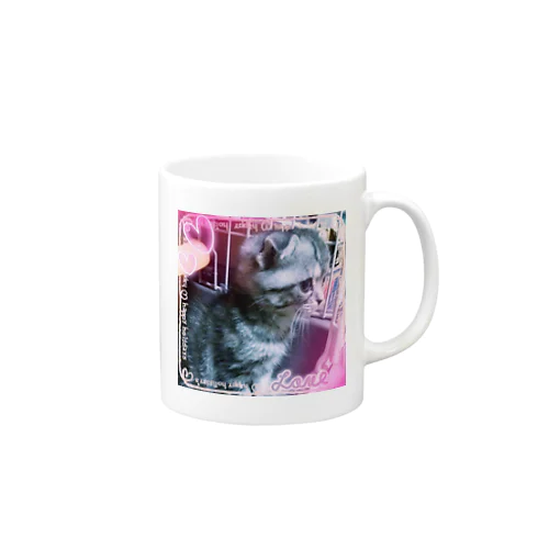 ＊猫シリーズ＊瞳の先には… Mug