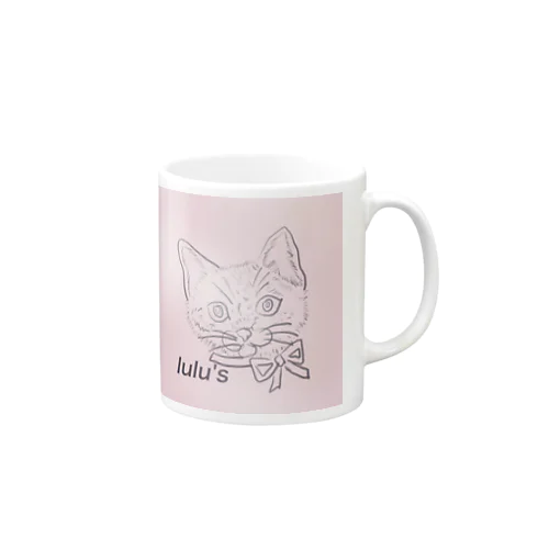 lulu's cat  マグカップ