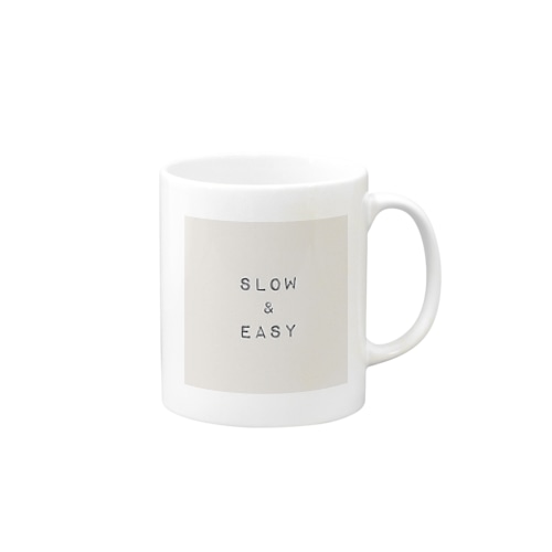 slow & easy Mug