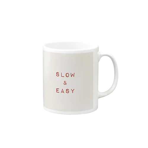 slow & easy マグカップ