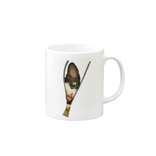 じーっとスフィンクスネコ Mug