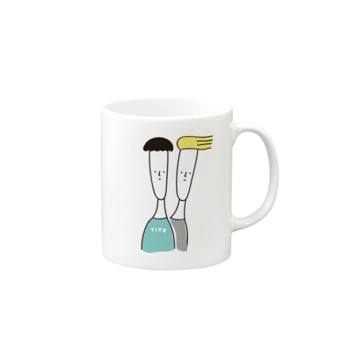 細井兄弟 Mug