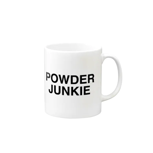 POWDER JUNKIE  Mug