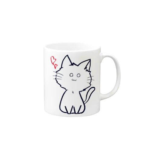 ネコの藍くん Mug