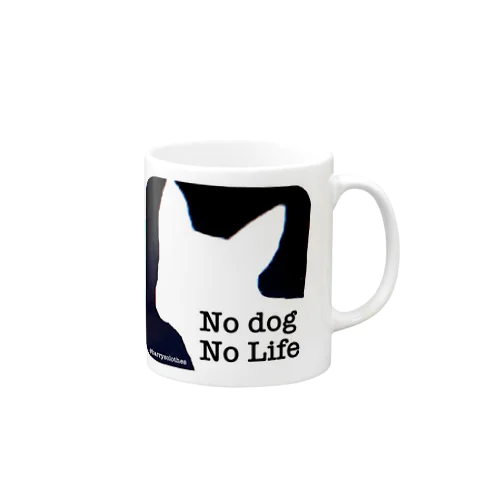 No dog, No life! Bostonterrier!!FrenchBulldog!! Mug