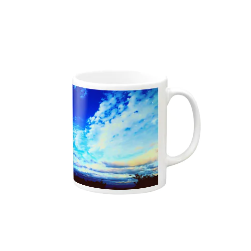 空と雲 Mug