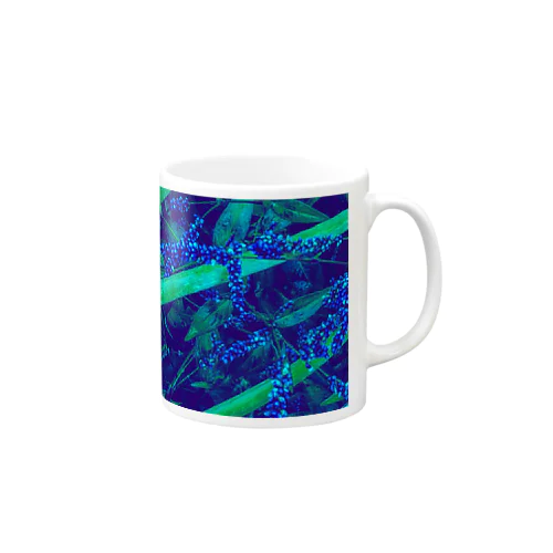 犬蓼BLUE Mug