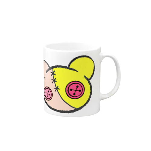 【つむぎはぎシリーズ】はむすたー Mug