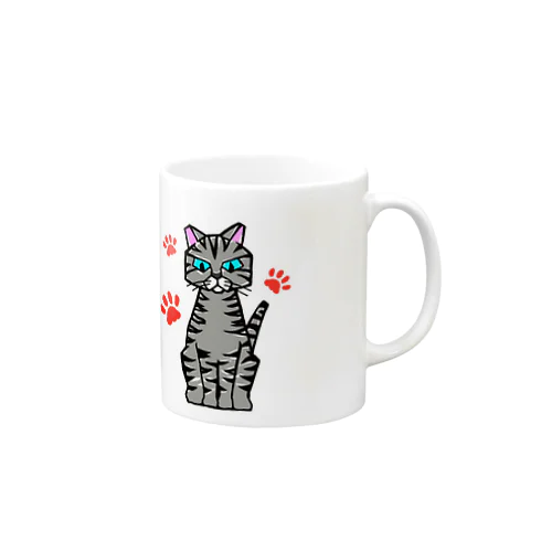 グレーキャット Mug