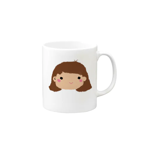 ペアルックもできるよ！女の子 Mug