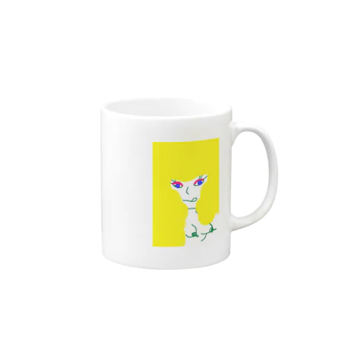 金髪ロックガール Mug