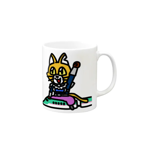 はやぶさキャットCニャ！ Mug